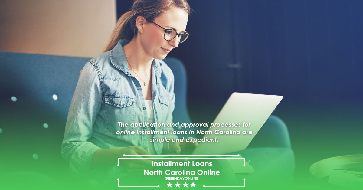 Woman looking for Installment Loans in North Carolina Online