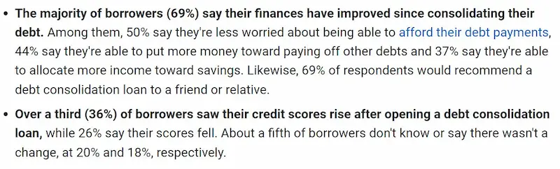 Will payday loan consolidation hurt my credit stats